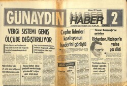 Günaydın Gazetesi Haber 2 Eki 6 Kasım 1975 - Rumlar Birleşmiş Milletlerde Gövde Gösterisine Hazırlanıyor GZ102337 - 1
