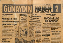 Günaydın Gazetesi Haber 2 Eki 6 Mayıs 1976 - Panagulisin Cenaze Törenine 400 Bin Kişi Katıldı GZ102391 - 2