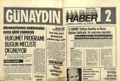 Günaydın Gazetesi Haber 2 Eki 6 Nisan 1975 - Amerika , 1 Milyon Güney Vietnamlıya Göç Hakkı Tanıyacak GZ102363 - 2