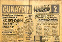 Günaydın Gazetesi Haber 2 Eki 6 Nisan 1975 - Amerika , 1 Milyon Güney Vietnamlıya Göç Hakkı Tanıyacak GZ102409 - 2