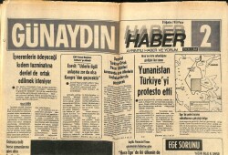 Günaydın Gazetesi Haber 2 Eki 8 Ağustos 1976 - Osmanlı Devletinin Eseri Yunan Ticaret filosu 1821de Başkaldırdı GZ102378 - 1