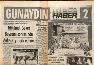 Günaydın Gazetesi Haber Eki 1 Eylül 1978 - Yeni Japon Trenleri Makinisti Uyusa Bile Güvenle Yerine Ulaşıyor GZ83574 - 1