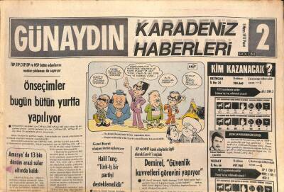 Günaydın Gazetesi Haber Eki 1 Mayıs 1977 - Ünlü Levis Wrangler Blucinlerinin Sahtesi Türkiyede Yapılıp Dünyaya Sürülüyormuş ! GZ96192 - 1