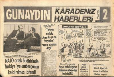 Günaydın Gazetesi Haber Eki 11 Aralık 1977 - Türkiye Bu Yıl Tarihinin En Uzun Grevlerini Yaşadı GZ96176 - 1