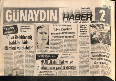 Günaydın Gazetesi Haber Eki 12 Aralık 1978 - Panama Şirketi Osman Örek Aleyhine 25 Milyon Sterlinlik Dava Açılıyor GZ96908 - 1