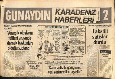 Günaydın Gazetesi Haber Eki 12 Şubat 1978 - Ege Tütün Baş Fiyatı 66 Olarak Belirlendi GZ96173 - 1