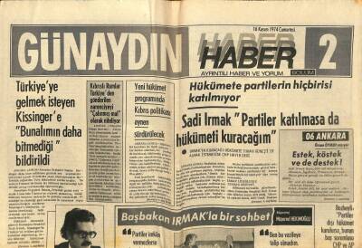 Günaydın Gazetesi Haber Eki 16 Kasım 1974 - Arafatın Birleşmiş Milletlerde Konuştuğu Gün Filistinliler Bayram Yaptı GZ93380 - 1