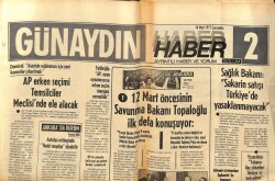 Günaydın Gazetesi Haber Eki 16 Mart 1977 - Çağlayangil Sovyetlerle 3 Yeni Anlaşma İmzaladı GZ69878 - 1