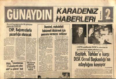 Günaydın Gazetesi Haber Eki 18 Aralık 1977 - Kipriyanu Oğlunu Kurtarabilmek İçin EOKAcılara Taviz Vermeye Başladı GZ96182 - 1