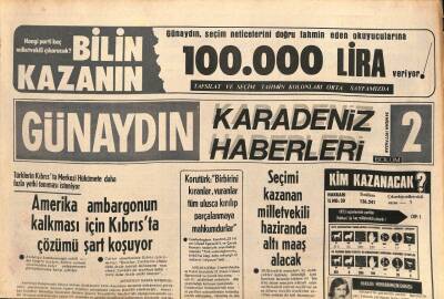 Günaydın Gazetesi Haber Eki 24 Nisan 1977 - Romanyanın Karadeniz Sahillerinde Zengin Petrol Yatakları Bulundu GZ96193 - 1