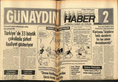 Günaydın Gazetesi Haber Eki 27 Şubat 1978 - Etiyopyada Çocuklar Bile Askerlik Eğitimi Görüyor GZ81251 - 1