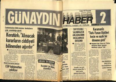 Günaydın Gazetesi Haber Eki 3 Şubat 1977 - Benzinin Yerini Alacak Yakıt Otomobillerde Başarı İle Denendi GZ87331 - 1