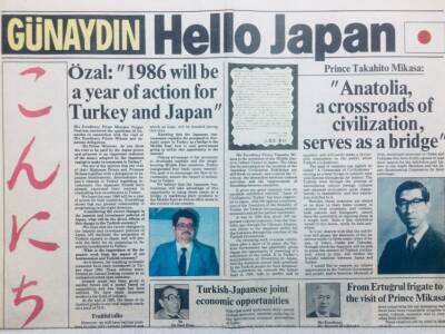 Günaydın Gazetesi - Hello Japan GZ42720 - 1