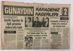 Günaydın Gazetesi Karadeniz Haberleri 2 Eki 11 Nisan 1978 - Fındık Yasası Çıkarılması Ve Fındık Dikim Alanlarının Sınırlandırılması İstendi GZ13160 - 2