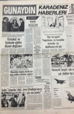 Günaydın Gazetesi Karadeniz Haberleri Eki 8 Eylül 1978 Huanın Gezisi Yugoslavya Ve Sovyetler Arasında Söz Düellosu Açtı GZ30708 - 1
