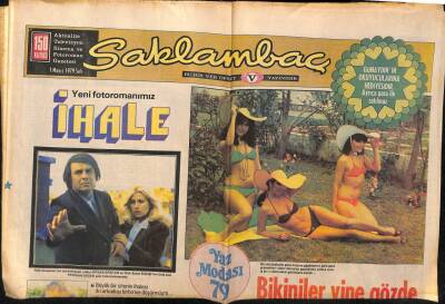 Günaydın Gazetesi Saklambaç Eki 1 Mayıs 1979 - Bikiniler Yine Gözde GZ63296 - 1