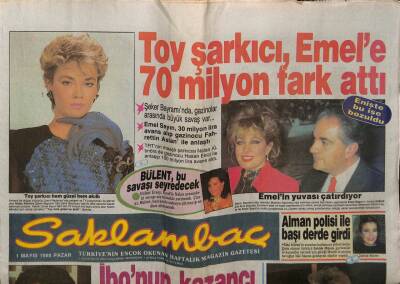 Günaydın Gazetesi Saklambaç Eki 1 Mayıs 1988 - Zeki Mürenden Müzik Ziyefeti GZ63375 - 2