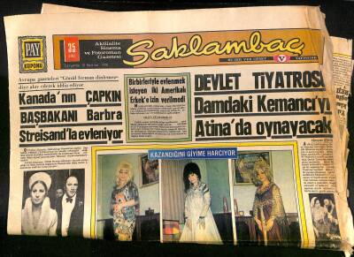 Günaydın Gazetesi Saklambaç Eki 10 Haziran 1970 - Kraliçe Elizabethin Yıllarca Önce Kocasına Nasıl Aşık Olduğu Açıklandı GZ118857 - 1