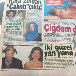 Günaydın Gazetesi Saklambaç Eki 10 Temmuz 1988 - İki Güzel Yanyana * Zeki Müren-Meltem Hakarar GZ127149 - 2