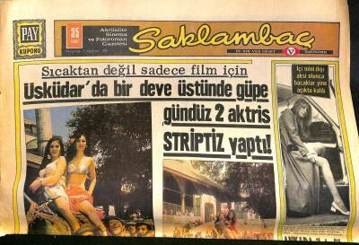 Günaydın Gazetesi Saklambaç Eki 11 Haziran 1970 - Irak Veliahtı Prens Gazi Faysal Bir Sinema da Yer Gösteriyor GZ118859 - 1