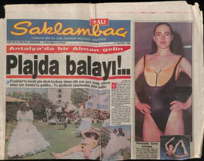 Günaydın Gazetesi Saklambaç Eki 12 Haziran 1990 - Mustafa Topaloğlunun Gözüyle Avustralya GZ114455 - 1