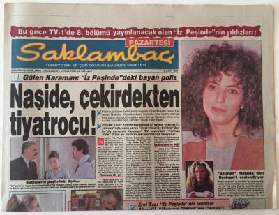 Günaydın Gazetesi Saklambaç Eki 12 Mart 1990 - Osman Yağmurdereli Kartal Tibet ile El Ele GZ26626 - 1