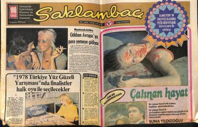 Günaydın Gazetesi Saklambaç Eki 13 Ağustos 1978 - Gökben Avrupaya Para Yemeye Gidiyor GZ63322 - 1