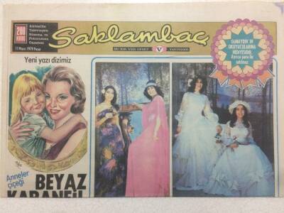 Günaydın Gazetesi Saklambaç Eki 13 Mayıs 1979 - Hülya Sözer At Yarışı Tiryakisi Oldu GZ50201 - 1