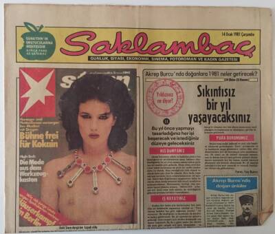 Günaydın Gazetesi Saklambaç Eki 14 Ocak 1981 - Ev Eşyaları Da Süs Eşyası Oldu GZ28226 - 1