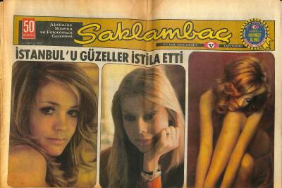 Günaydın Gazetesi Saklambaç Eki 16 Şubat 1975 - Fikret Hakan İle Öztürk Serengil Ticaret Yapmak İçin Libyaya Gidiyorlar GZ115216 - 1