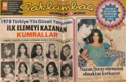 Günaydın Gazetesi Saklambaç Eki 18 Ağustos 1978 - Nazan Şoray Sürmenaj Olmaktan Korkuyor GZ63319 - 1