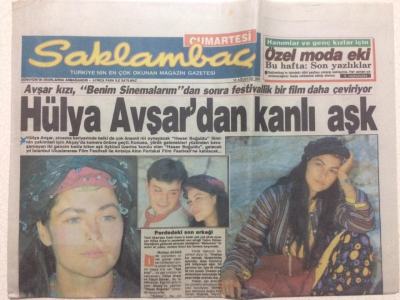 Günaydın Gazetesi Saklambaç Eki 18 Ağustos 1990 - Hülya Avşardan Kanlı Aşk GZ27307 - 1