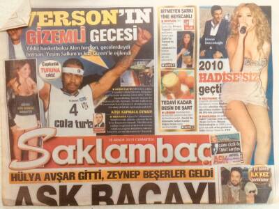 Günaydın Gazetesi Saklambaç Eki 18 Aralık 2010 - Hülya Avşar Gitti Zeynep Beşerler Geldi, Cem Yeniden Şef GZ40197 - 1