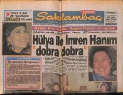 Günaydın Gazetesi Saklambaç Eki 18 Kasım 1990 - Hülya Avşar Sordu İmren Hanım Cevapladı GZ63466 - 1
