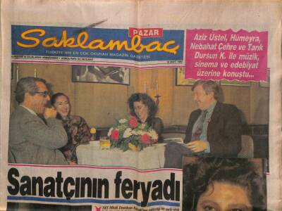 Günaydın Gazetesi Saklambaç Eki 18 Mart 1990 - İbrahim Tatlıses Türküleri İle , Adnan Şenses Mastika sıyla Milleti Mest Etti... GZ113609 - 1