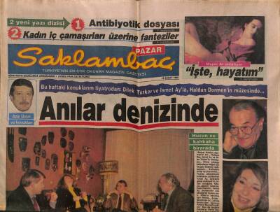 Günaydın Gazetesi Saklambaç Eki 18 Şubat 1990 - Türkan Şoray Bu Yıl Peşpeşe 3 Film Çevirecek GZ113606 - 1
