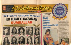 Günaydın Gazetesi Saklambaç Eki 19 Ağustos 1978 - Büyük Firmalar Yabancı Mankenleri Tercih Ediyor GZ63318 - 2
