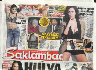 Günaydın Gazetesi Saklambaç Eki 19 Ocak 2012 - Hülya Avşar , Kural Bozmadı GZ113043 - 1