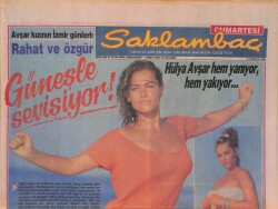 Günaydın Gazetesi Saklambaç Eki 2 Haziran 1990 - Hülya Avşar Hem Yanıyor , Hem Yakıyor... - Ceylan 5 Aylık Hamile GZ127557 - 1
