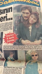 Günaydın Gazetesi Saklambaç Eki 2 Haziran 1990 - Hülya Avşar Hem Yanıyor , Hem Yakıyor... - Ceylan 5 Aylık Hamile GZ127557 - 2