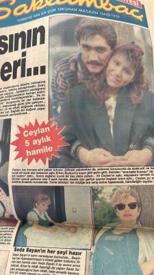 Günaydın Gazetesi Saklambaç Eki 2 Haziran 1990 - Hülya Avşar Hem Yanıyor , Hem Yakıyor... - Ceylan 5 Aylık Hamile GZ127557 - 2