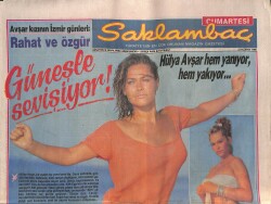Günaydın Gazetesi Saklambaç Eki 2 Haziran 1990 - Hülya Avşar Yakıyor, Yanıyor - Ceylan 5 Aylık Hamile - Hülya Koçyiğit'e Niyet Fatma Girik'e Kısmet GZ138330 - 1