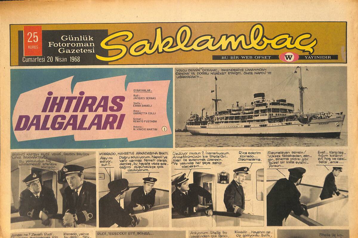 Günaydın Gazetesi Saklambaç Eki 20 Nisan 1968 - Başhekim Ayanoğlu , Hastaneyi Hasta Yatağından İdare Ediyor GZ157626 - 1