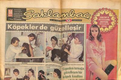 Günaydın Gazetesi Saklambaç Eki 21 Nisan 1979 - Müjde Arın Bir Çıplak Fotoğrafına Yüzbinler Veriliyor GZ63297 - 1