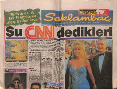 Günaydın Gazetesi Saklambaç Eki 22 Ocak 1991 - Muazzez Abacıdan Klasik Şarkılar GZ63463 - 2