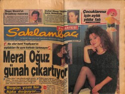 Günaydın Gazetesi Saklambaç Eki 25 Aralık 1989 - Meral Oğuz Günah Çıkartıyor GZ63456 - 2