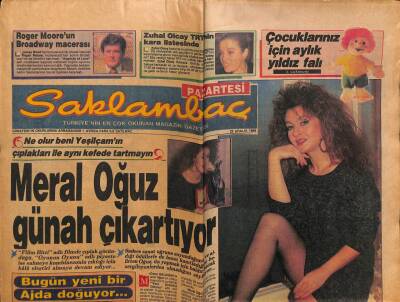 Günaydın Gazetesi Saklambaç Eki 25 Aralık 1989 - Meral Oğuz Günah Çıkartıyor GZ63456 - 2