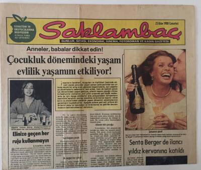 Günaydın Gazetesi Saklambaç Eki 25 Ekim 1980 - istanbul Devlet Operası Mevsimi Lucia İle Açtı GZ28228 - 1