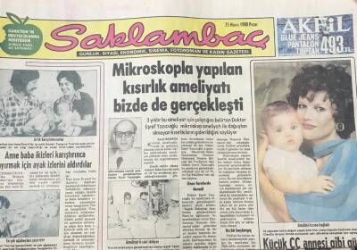 Günaydın Gazetesi Saklambaç Eki 25 Mayıs 1980-Mikroskopla Yapılan Kısırlık Ameliyatı Bizde De Gerçekleşti GZ36660 - 1