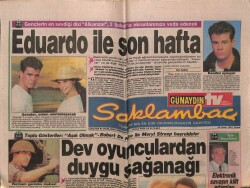 Günaydın Gazetesi Saklambaç Eki 25 Ocak 1991 - Yeşilçamdan Bir Yıldız Kaydı GZ63462 - 2